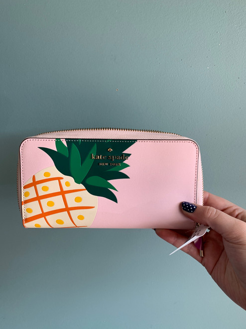 Vist Large View of Product Image Which is Used Kate Spade New York Leather Wallet