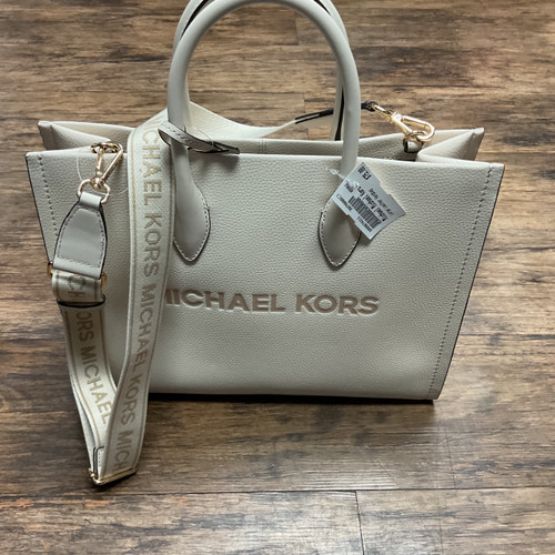 Vist Large View of Product Image Which is Used Michael Michael Kors Large Leather Handbag