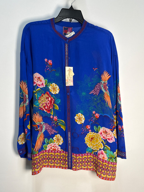Vist Large View of Product Image Which is Used Johnny Was Long Sleeve Top M-8/10