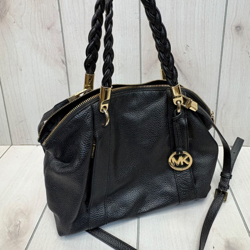 Vist Large View of Product Image Which is Used Michael Kors Large Leather Handbag