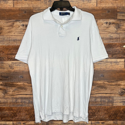 Vist Large View of Product Image Which is Used Polo Ralph Lauren Mens Short Sleeve Top M/15-15.5