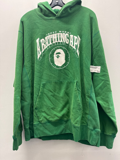 Vist Large View of Product Image Which is Used Green Bathing Ape Mens Sweatshirt XL