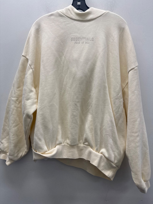 Vist Large View of Product Image Which is Used White Essentials Mens Sweatshirt M