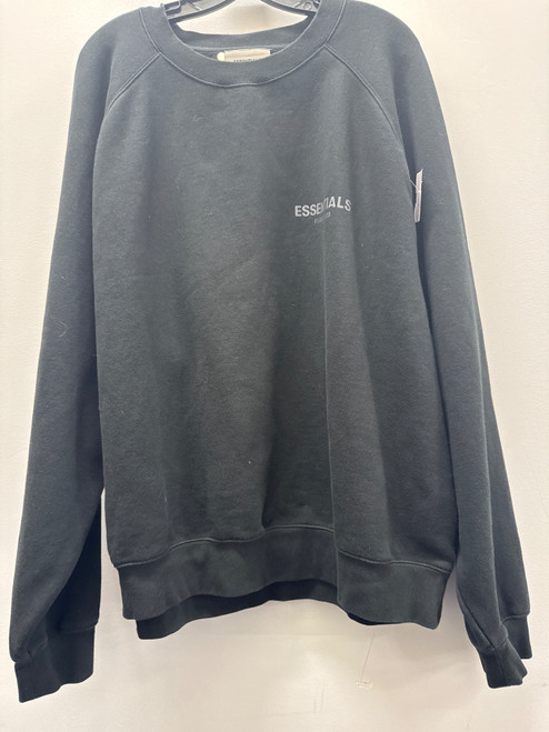 Vist Large View of Product Image Which is Used Black Essentials Mens Sweatshirt XL