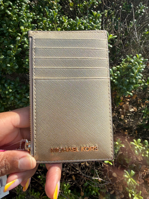 Vist Large View of Product Image Which is Used Michael Kors Card Holder Wallet