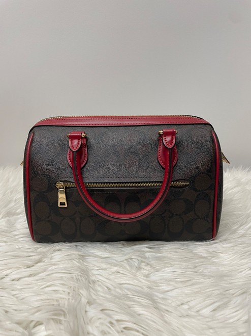 Vist Large View of Product Image Which is Used Coach Large Leather Handbag