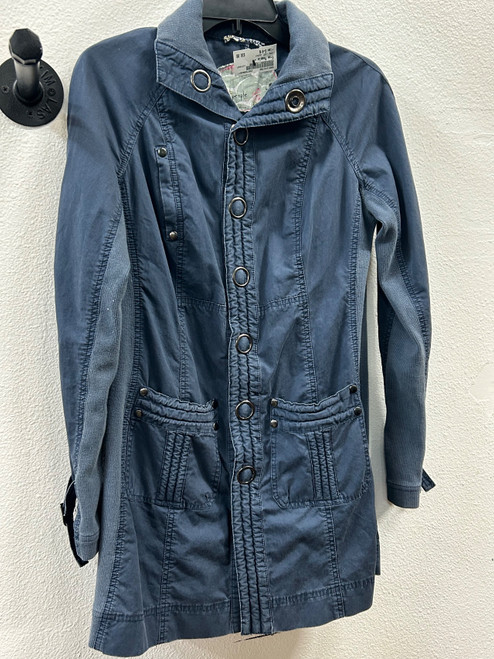 Vist Large View of Product Image Which is Used Free People Long Light Jacket S-4/6