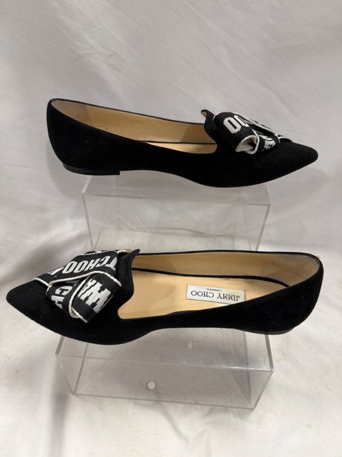Vist Large View of Product Image Which is Used Jimmy Choo Flats 8.5
