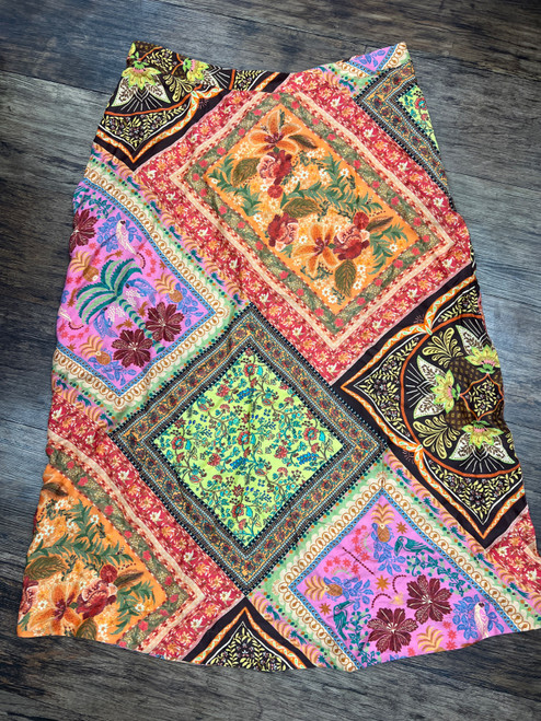 Vist Large View of Product Image Which is Used Farm Rio Long Skirt 16-33