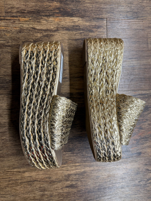Vist Large View of Product Image Which is Used Unbranded Wedge Sandals 7