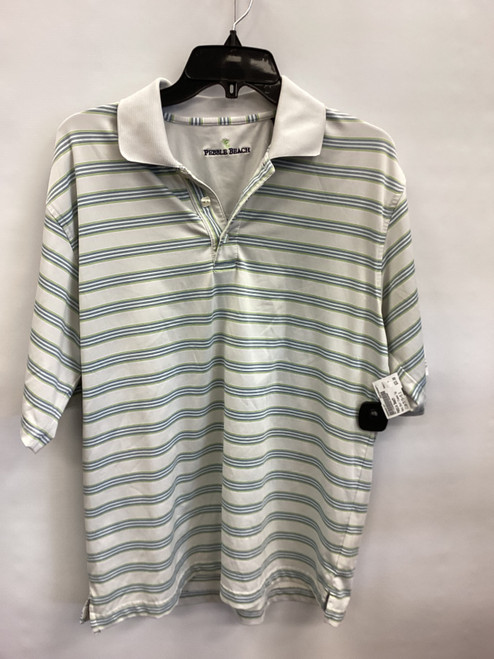 Vist Large View of Product Image Which is Used Pebble Beach Mens Short Sleeve Top M/15-15.5