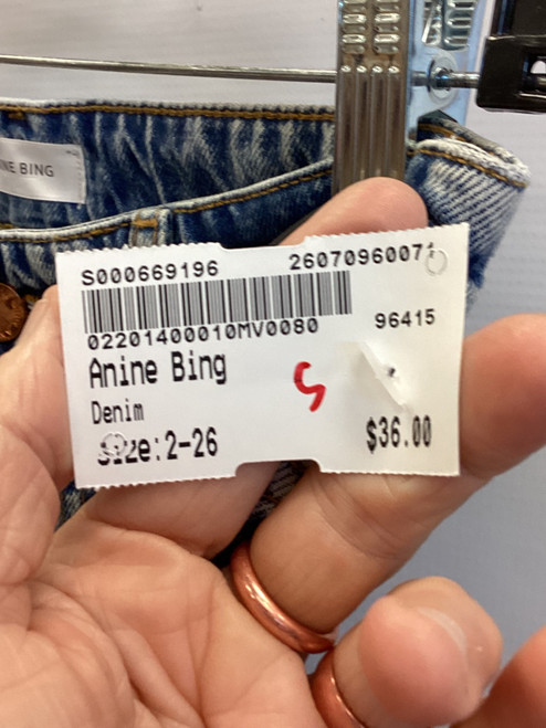 Vist Large View of Product Image Which is Used Anine Bing Denim 2-26