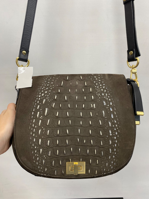 Vist Large View of Product Image Which is Used Brahmin Large Leather Handbag