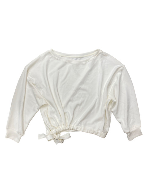 Vist Large View of Product Image Which is Used white Heavyweight Sweater L-12/14
