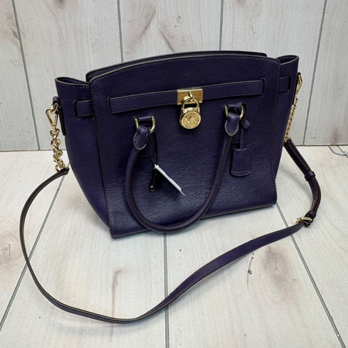 Vist Large View of Product Image Which is Used Michael Kors Large Leather Handbag