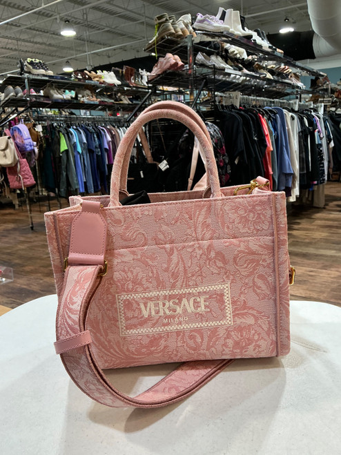Vist Large View of Product Image Which is Used Versace Large Handbag