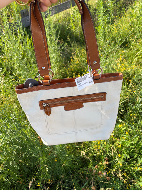 Vist Large View of Product Image Which is Used Coach Large Leather Handbag