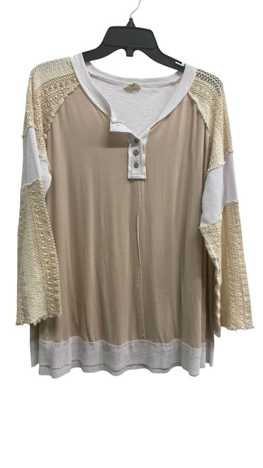 Vist Large View of Product Image Which is Used POL Long Sleeve Top L-12/14