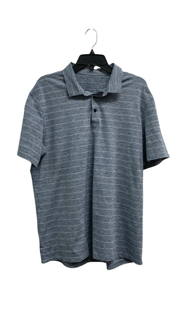 Vist Large View of Product Image Which is Used Lululemon Athletica Mens Short Sleeve Top L/16-16.5