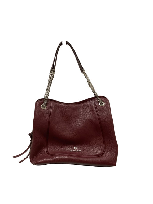 Vist Large View of Product Image Which is Used Michael Michael Kors Large Leather Handbag
