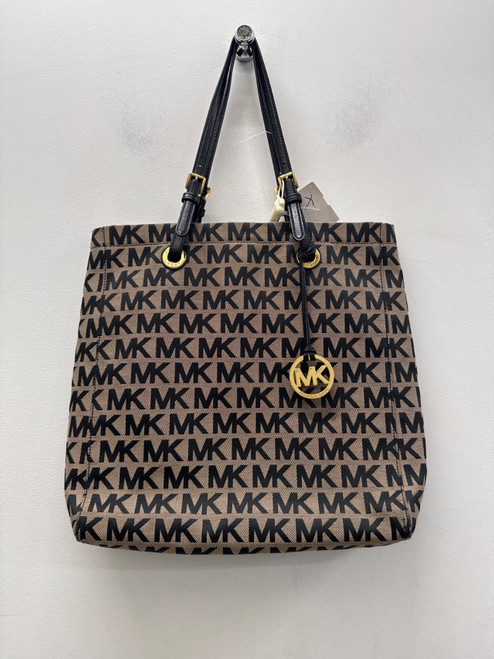 Vist Large View of Product Image Which is Used Brown Michael Kors Large Handbag