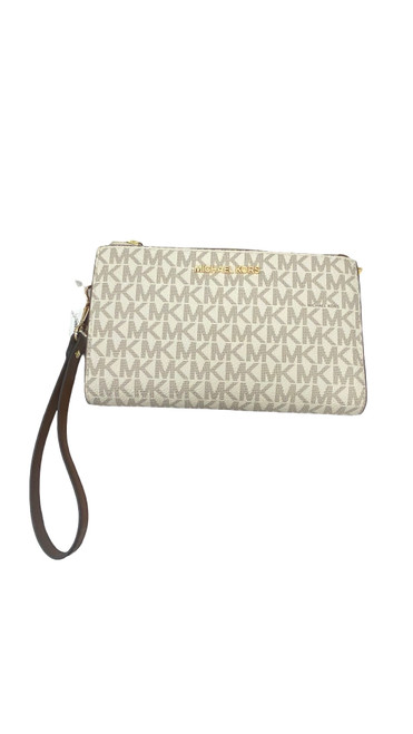 Vist Large View of Product Image Which is Used Michael Michael Kors Leather Wallet