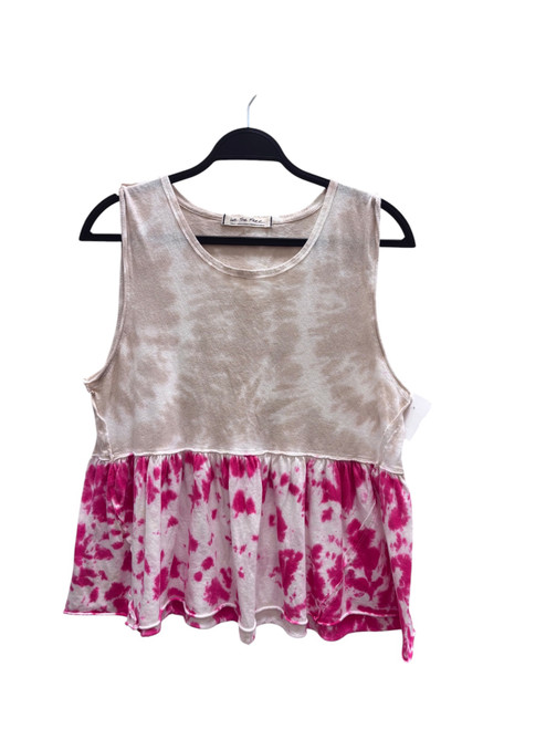 Vist Large View of Product Image Which is Pink and brown tie dye