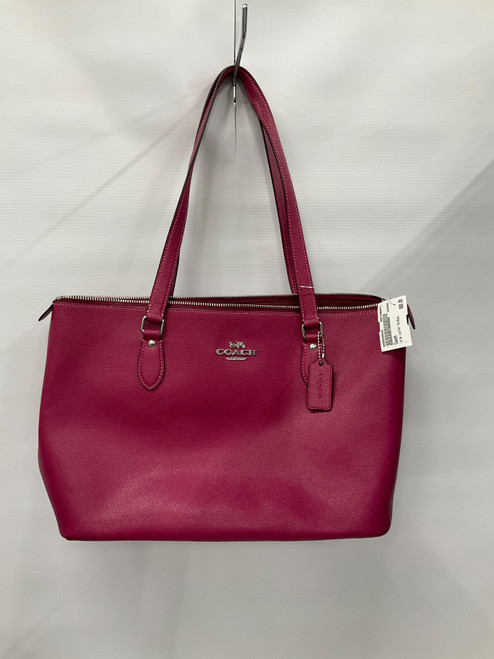Vist Large View of Product Image Which is Used Coach Large Leather Handbag