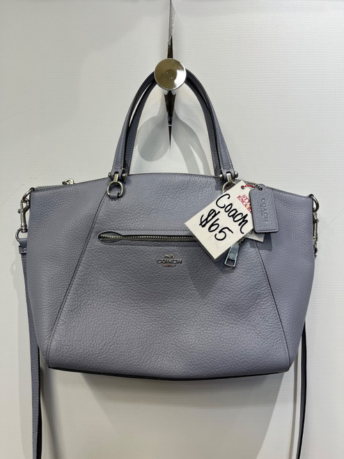 Vist Large View of Product Image Which is Used Coach Large Leather Handbag