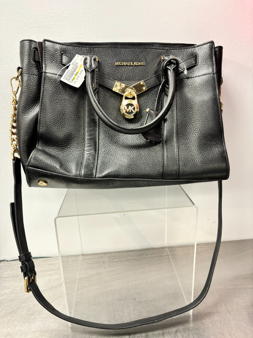 Vist Large View of Product Image Which is Used Michael Kors Large Leather Handbag