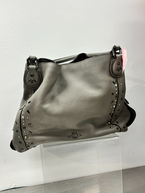 Vist Large View of Product Image Which is Used Coach Large Leather Handbag