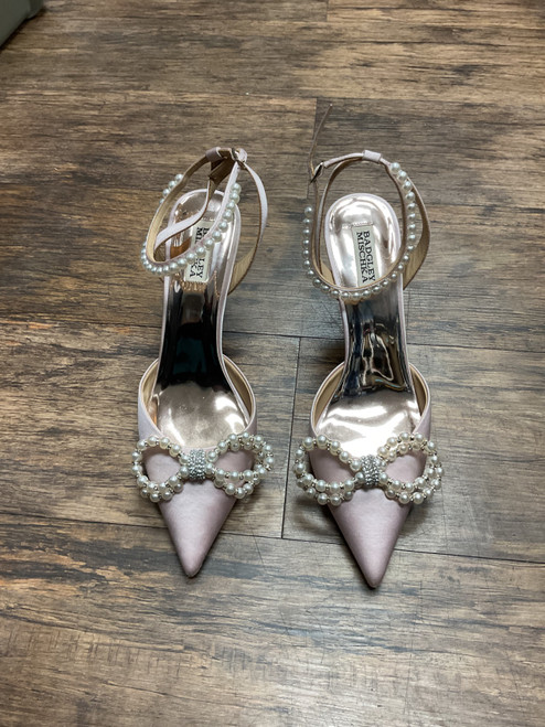 Vist Large View of Product Image Which is Used Badgley Mischka High Heels 11
