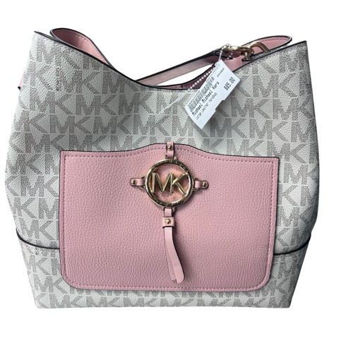 Vist Large View of Product Image Which is Used Michael Michael Kors Large Leather Handbag