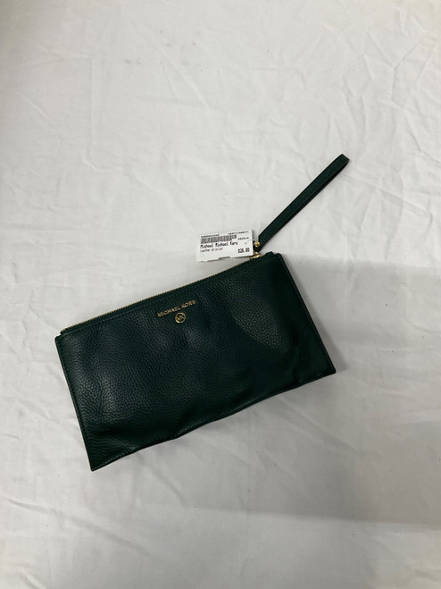 Vist Large View of Product Image Which is Used Michael Michael Kors Leather Wristlet