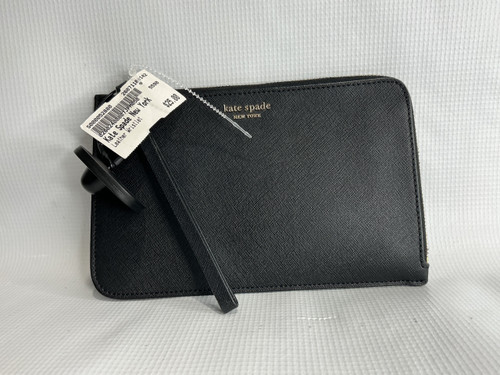 Vist Large View of Product Image Which is Used Kate Spade New York Leather Wristlet