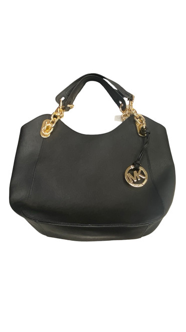 Vist Large View of Product Image Which is Used Michael Michael Kors Large Leather Handbag