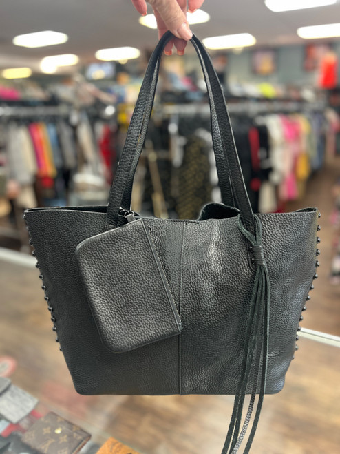 Vist Large View of Product Image Which is Used Rebecca Minkoff Large Leather Handbag