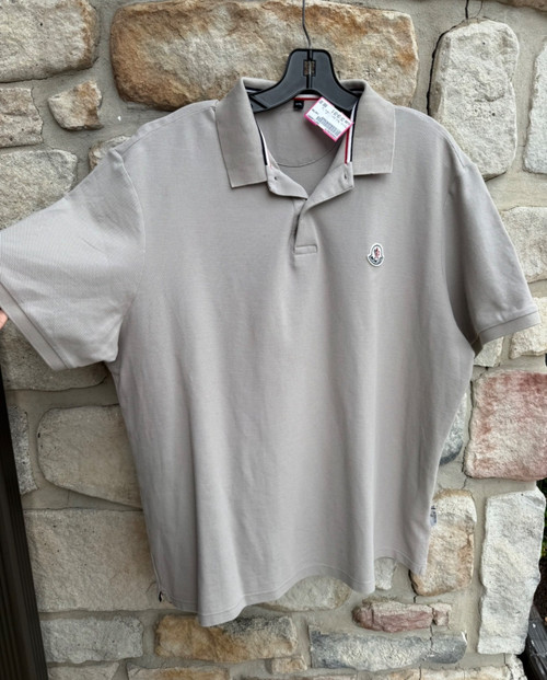 Vist Large View of Product Image Which is Used Moncler Mens Short Sleeve Polo 4X