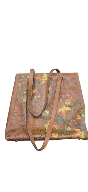 Vist Large View of Product Image Which is Used Patricia Nash Large Leather Handbag