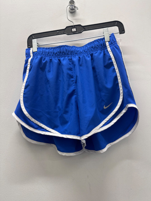 Vist Large View of Product Image Which is Used Blue Nike Active Shorts S 4-6/27-28