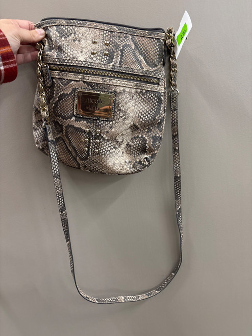 Vist Large View of Product Image Which is Used Nicole By Nicole Miller Small Leather Handbag