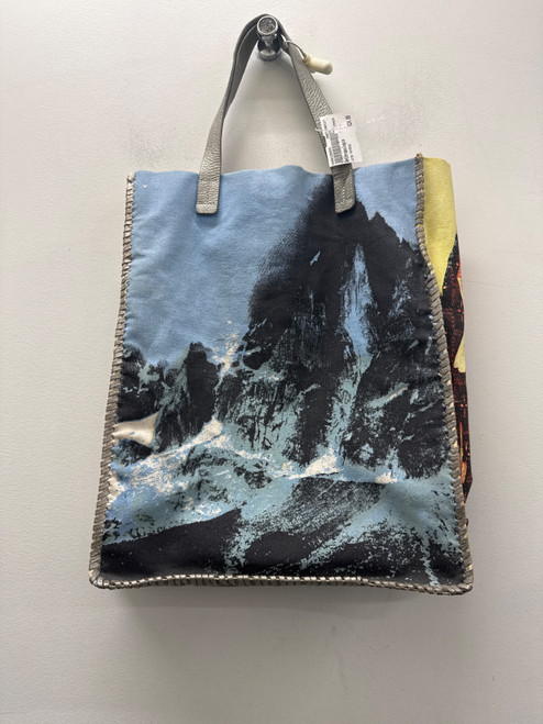 Vist Large View of Product Image Which is Used Blue Anthropologie Large Handbag