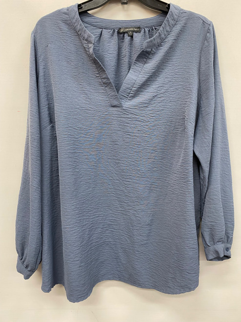 Vist Large View of Product Image Which is Used Adrianna Papell Long Sleeve Top 1X-18