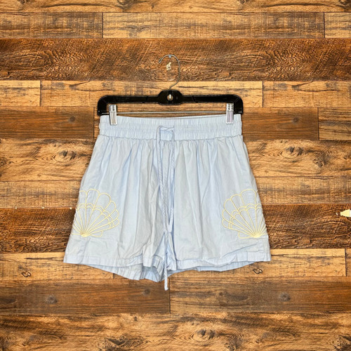 Vist Large View of Product Image Which is Used Paper Heart Shorts XS 0-2/25-26