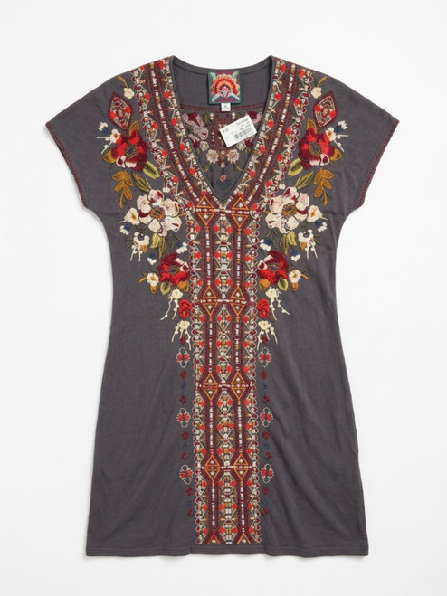 Vist Large View of Product Image Which is Used Johnny Was Short Dress F XS-0/2