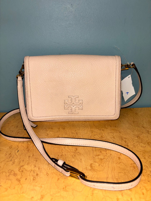Vist Large View of Product Image Which is Used Tory Burch Small Leather Handbag