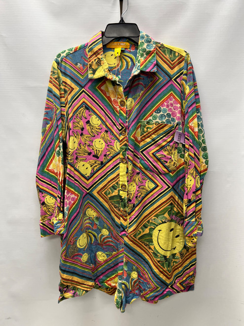 Vist Large View of Product Image Which is Used Farm Rio Romper S-4/6