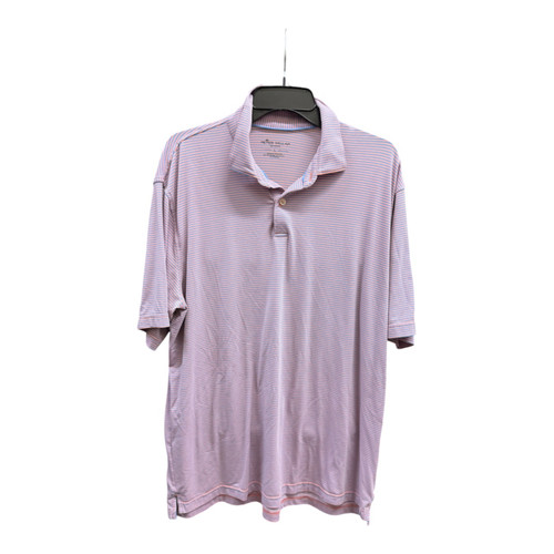Vist Large View of Product Image Which is Used Peter Millar Mens Short Sleeve Top L/16-16.5