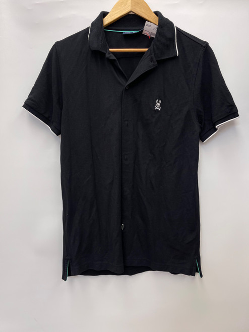 Vist Large View of Product Image Which is Used Psycho Bunny Mens Short Sleeve Top S/14-14.5