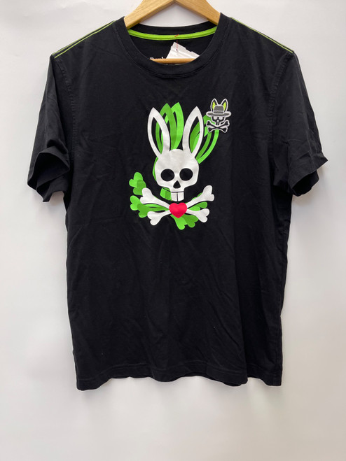 Vist Large View of Product Image Which is Used Psycho Bunny Mens Short Sleeve Top S/14-14.5